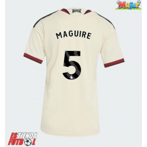 Manchester United Harry Maguire #5 Tercera Equipación Mujer 2026-27 Manga Corta
